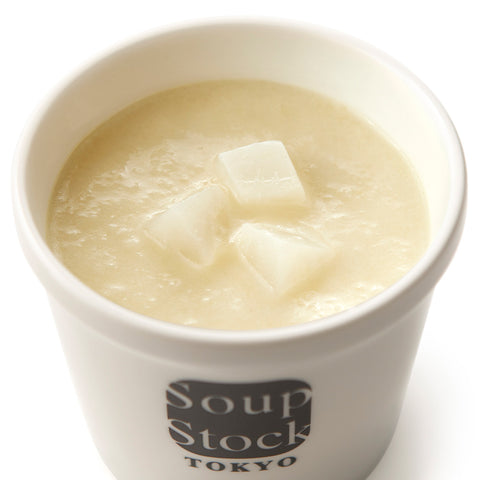 素材を食べる聖護院かぶのポタージュ