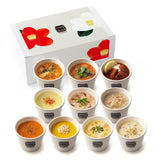 【掛け紙(つばき)付】冬の10スープセット/ギフトボックス