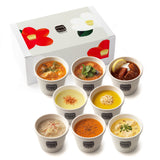 【掛け紙(つばき)付】冬の8スープセット/ギフトボックス