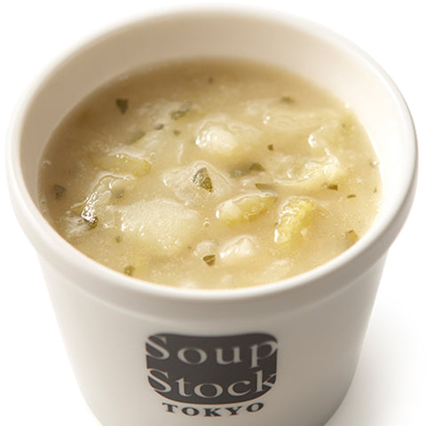 白い野菜のミネストローネ