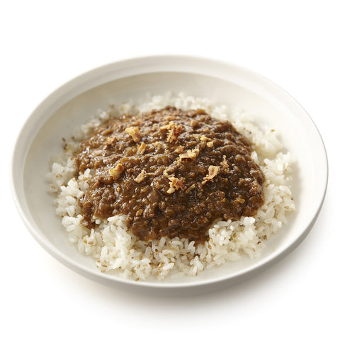 無花果チャツネのキーマカレー