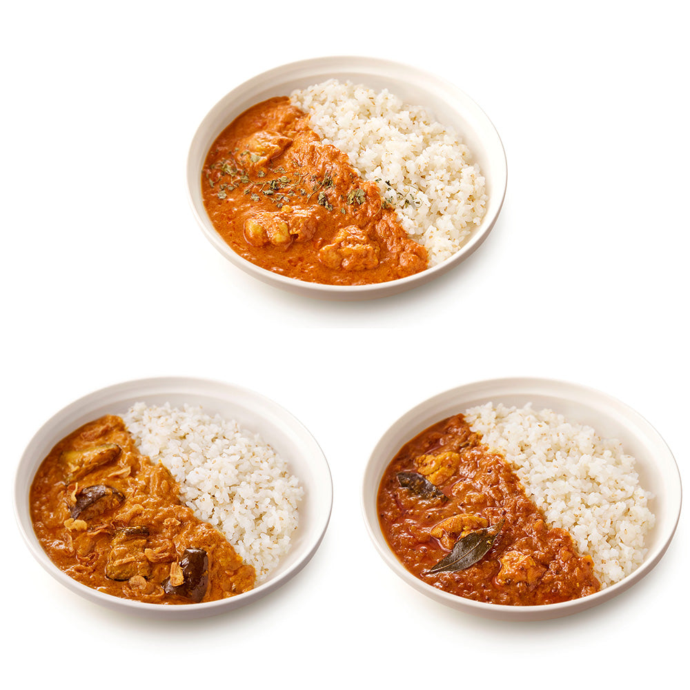 ３種類の新作カレーが登場