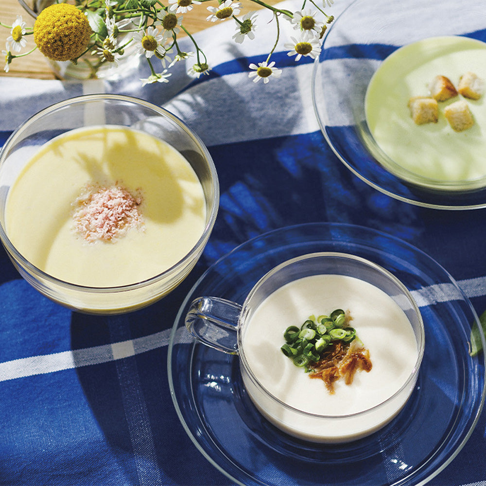冷たいスープが今年も登場しました