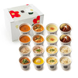 【掛け紙（つばき）付】冬の16スープセット/カジュアルボックス