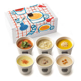 【敬老の日】食べやすさに配慮した6スープセット（掛け紙）
