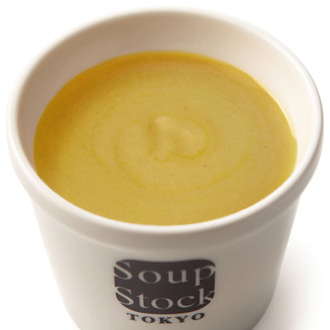 素材を食べる「青森県産嶽きみ」のスープ