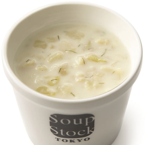 帆立のニューイングランドチャウダー