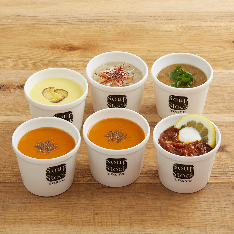 オンラインショップ　Stock　Tokyo　人気の6スープセット/カジュアルボックス　Soup