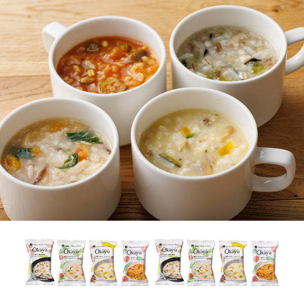 Soup Stock Tokyo 公式】【フリーズドライ】4種のOkayu 8個セット
