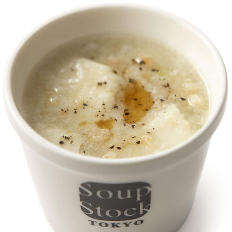 海老と玉子の淡雪スープ