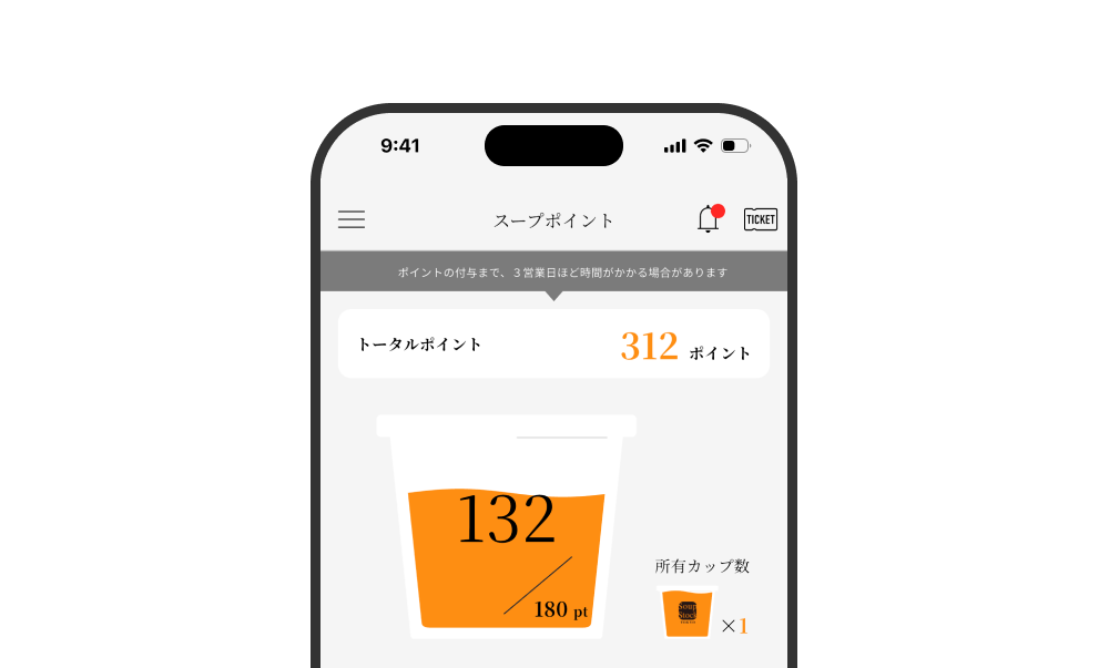 続けるほどに、ポイントが貯まる